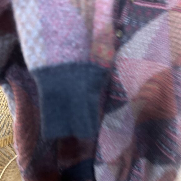 Bally Men’s Slight Printed Patchwork Luxury Sweater Size 56 - Picture 4 of 7